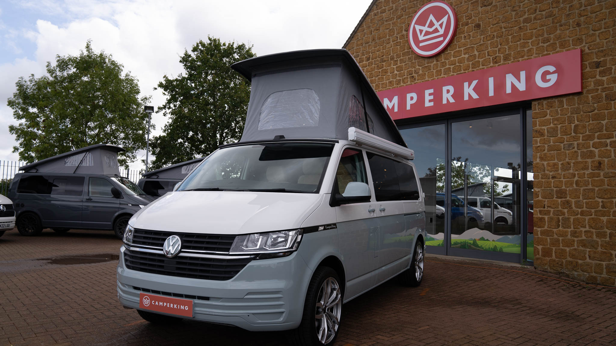 two tone vw camper camperking