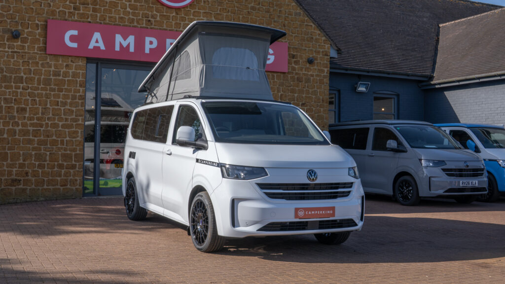 Campervan rear exterior view 1