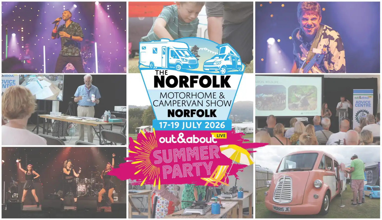  Come and see us at The Norfolk Motorhome & Campervan Show