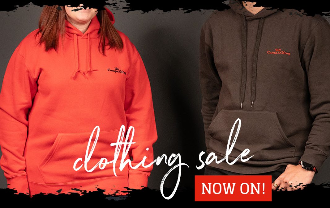 Clothing sale! Up to 25% off our range