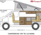 CamperKing Day Side Le Mans Layout