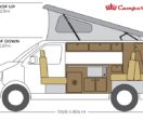 CamperKing Monte Carlo SWB Campervan Layout