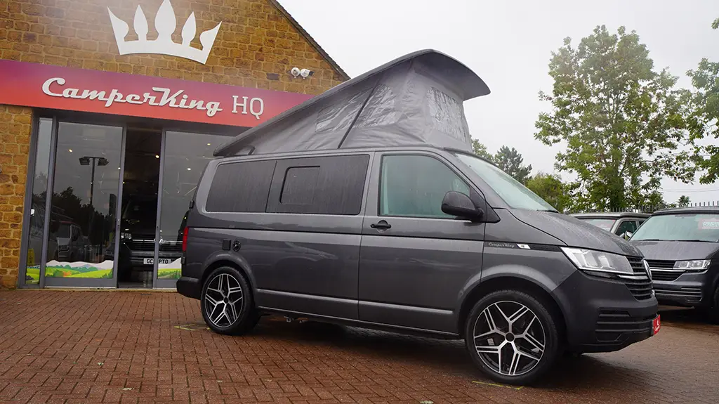 2022 VW Transporter T6.1 Indium Grey SWB Le Mans Campervan (MHN) - Camper  King