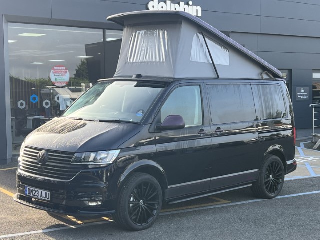 2023 VW Transporter T6.1 Deep Black SWB Le Mans Campervan (AJU) - Camper  King