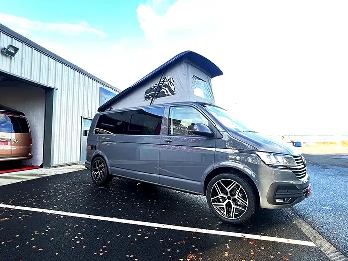 2023 VW Transporter T6.1 Pure Grey LWB Monte Carlo Deluxe Campervan (XJG) -  Camper King