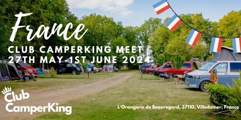 Join Club CamperKing in France in May 2024