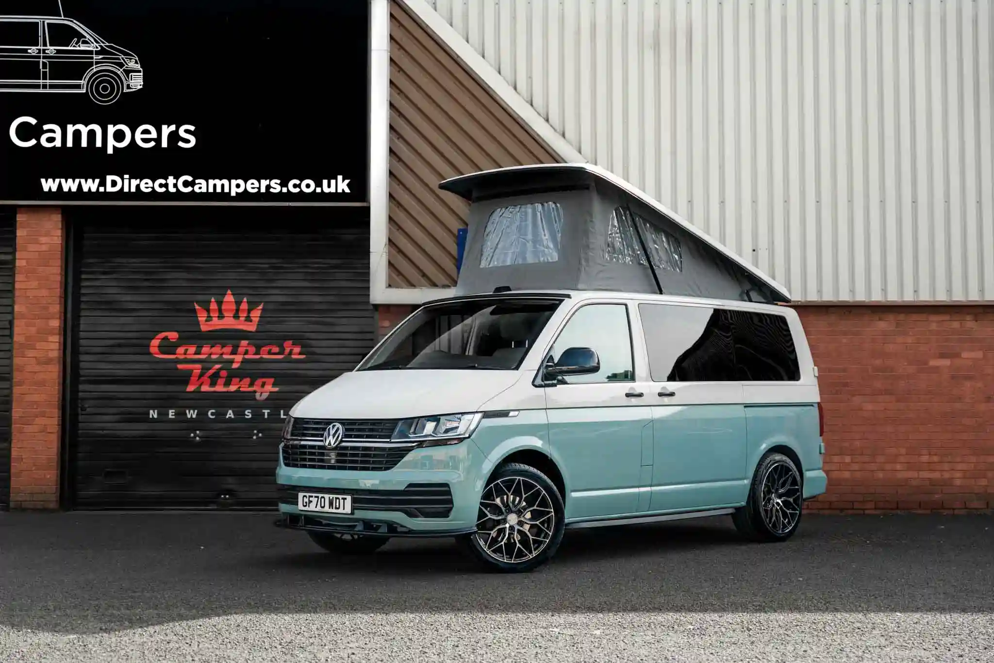 2020 VW Transporter T6.1 SWB Two-Tone Monte Carlo Campervan (WDT) - Camper  King